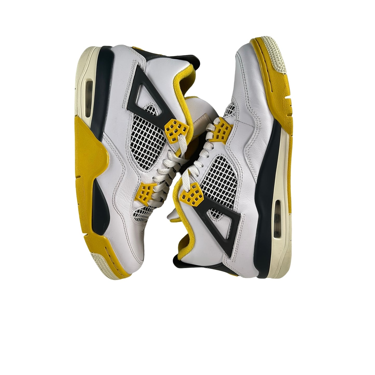 AQ9129 101 Jordan 4 Retro Vivid Sulfur (Women's) [USED] - 9 W (Used)