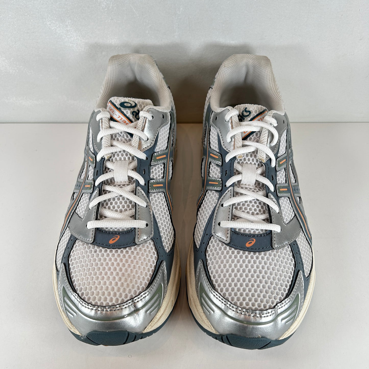 1201A256 110 ASICS Gel-1130 White Ironclad Blue [USED] - 11.5 M (Used)