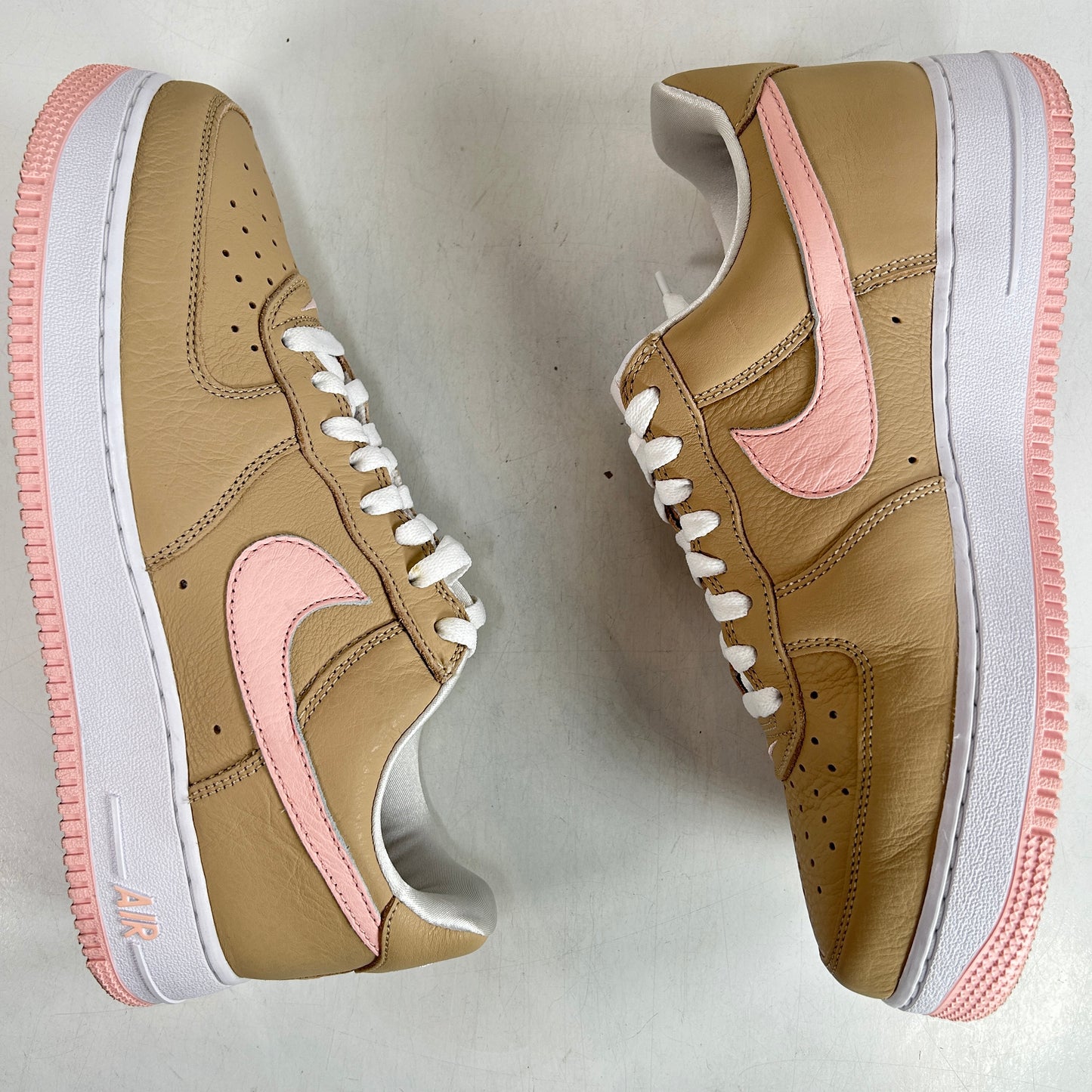 845053 201 Nike Air Force 1 Low Linen (2024) [USED] - 10 M (Used2)