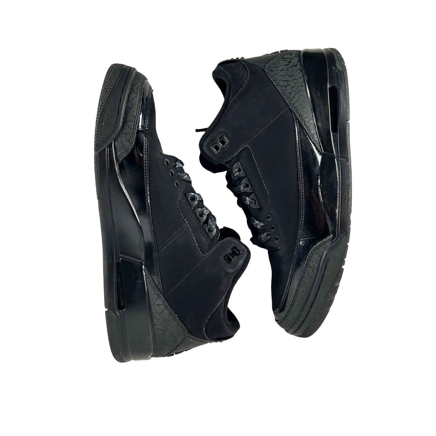 CT8532 001 Jordan 3 Retro Black Cat (2025) [USED] - 10.5 M (Used10)