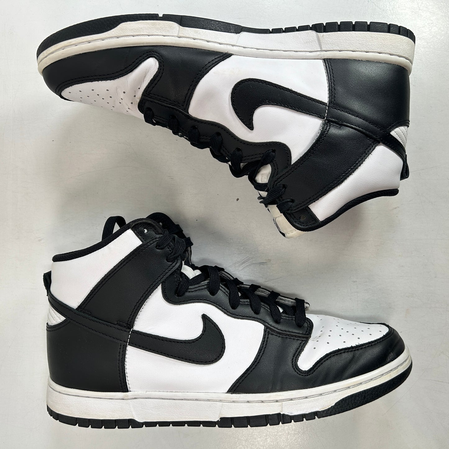 DD1399 105 Nike Dunk High Panda Black White (2021) [USED] - 10.5 M (Used2)