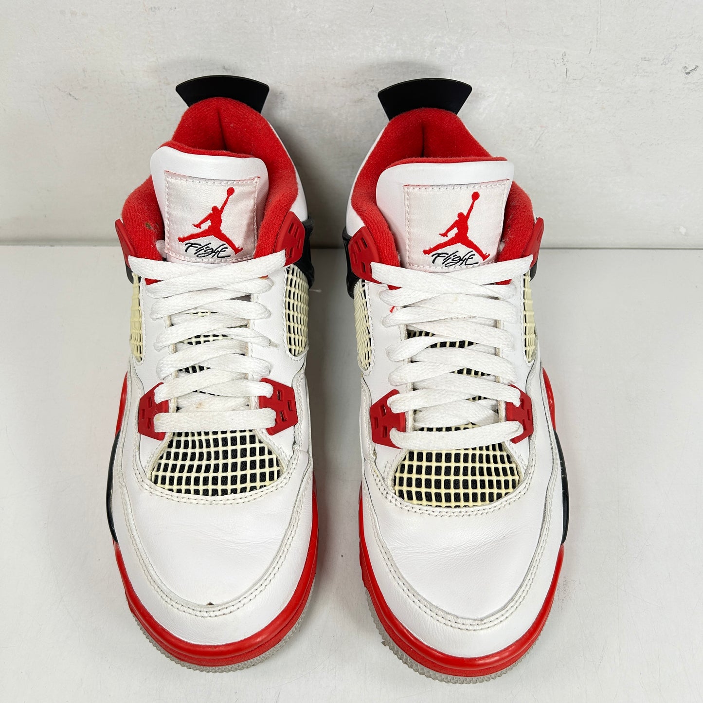 408452 160 Jordan 4 Retro Fire Red (2020) (GS) [USED] - 6 Y (Used) (No Box)