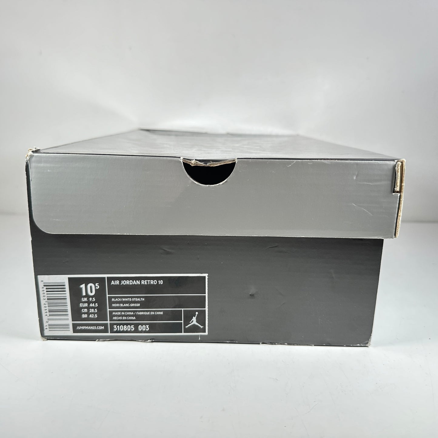 310805 003 Jordan 10 Retro Stealth (2012) - 10.5 M (Used)