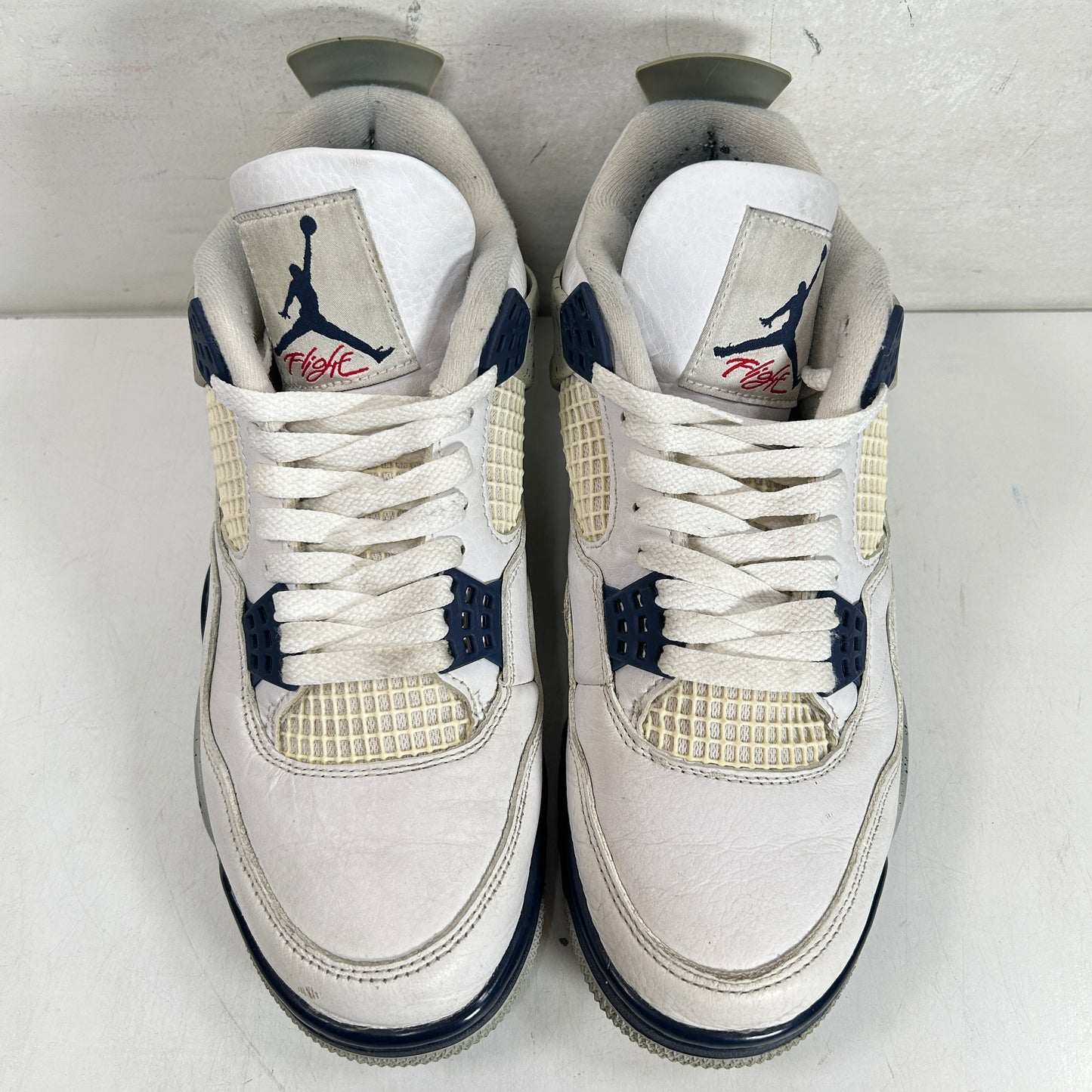 DH6927 140 Jordan 4 Retro Midnight Navy [USED] - 8 M (Used)