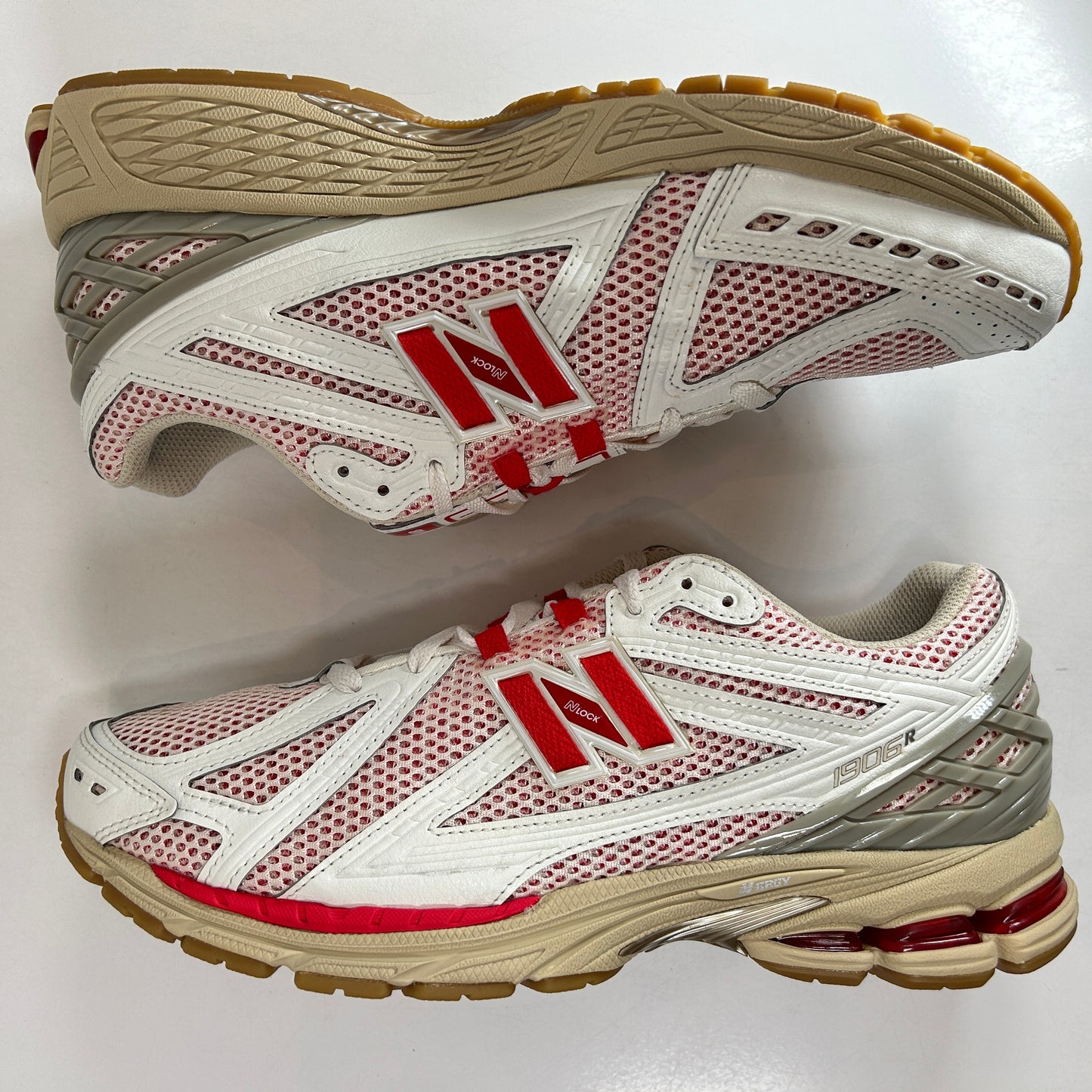 M1906RO New Balance 1906R White Red [USED] - 11.5 M (VNDS)