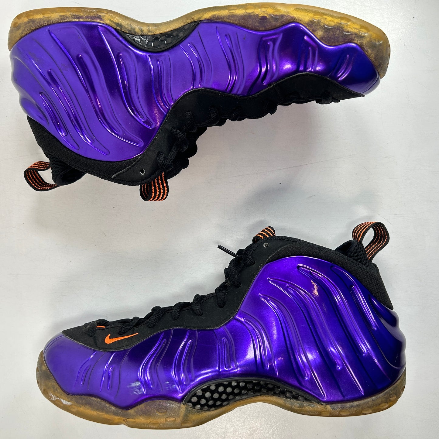 314996 501 Nike Air Foamposite One Phoenix Suns [USED] - 10 M (Used) (No Box)