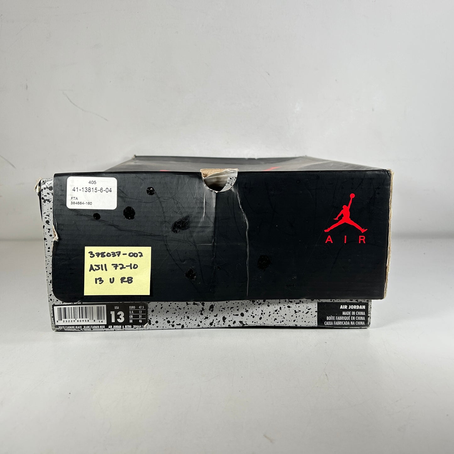 378037 002 Jordan 11 Retro 72-10 [USED] - 13 M (Used) (Replace Box)