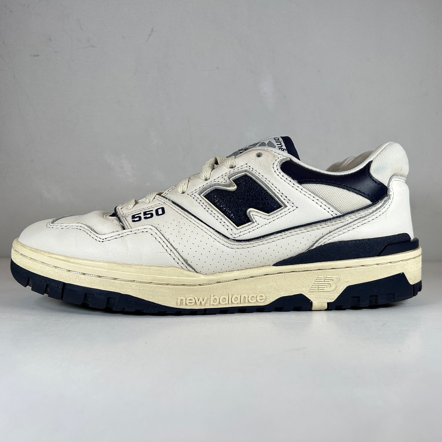 BB550ALF New Balance 550 Aime Leon Dore White Navy [USED] - 10 M (Used) (Replace Box)