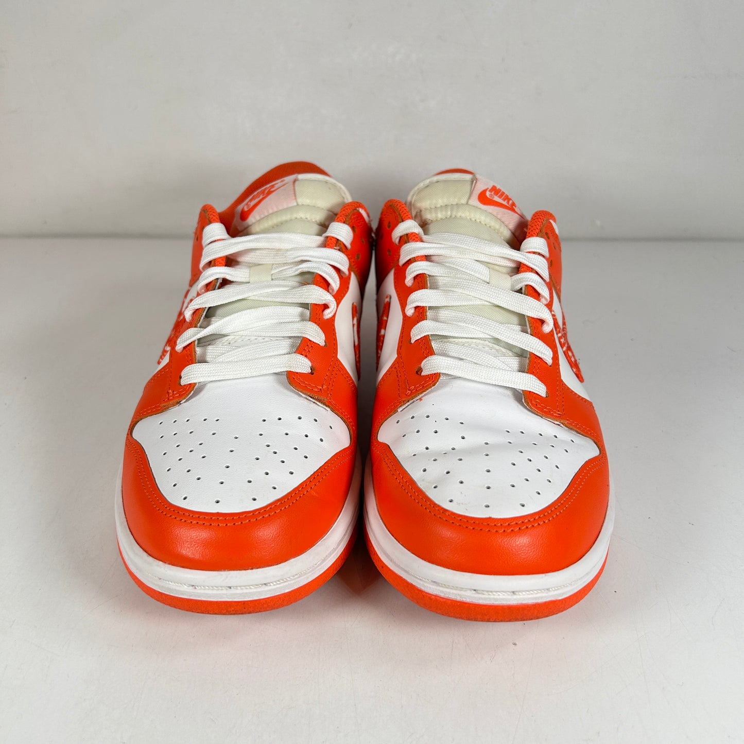 DH4401 103 Nike Dunk Low Essential Paisley Pack Orange (W) [USED] - 10 W (Used)