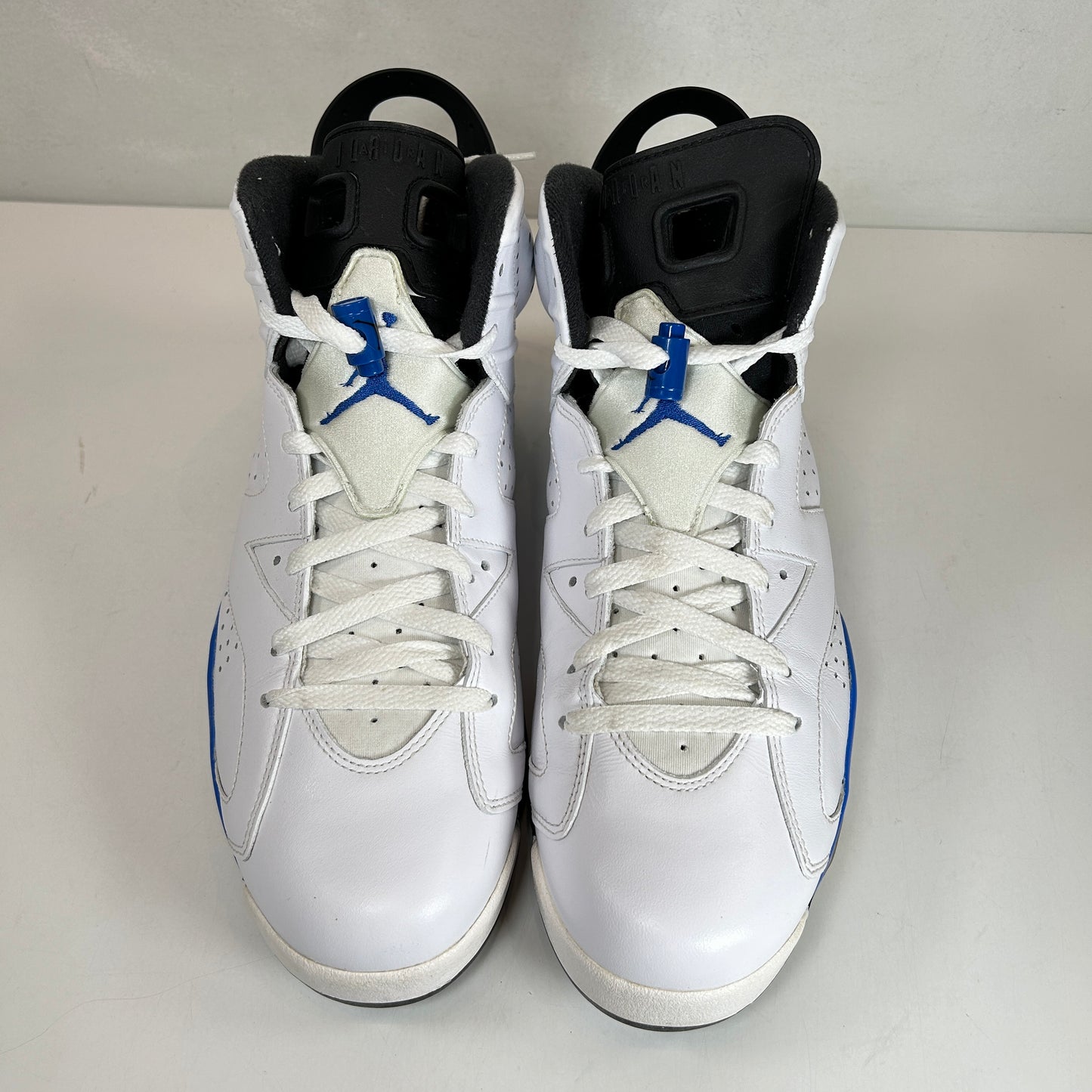 384664 107 Jordan 6 Retro Sport Blue (2014) [USED] - 12 M (Used)