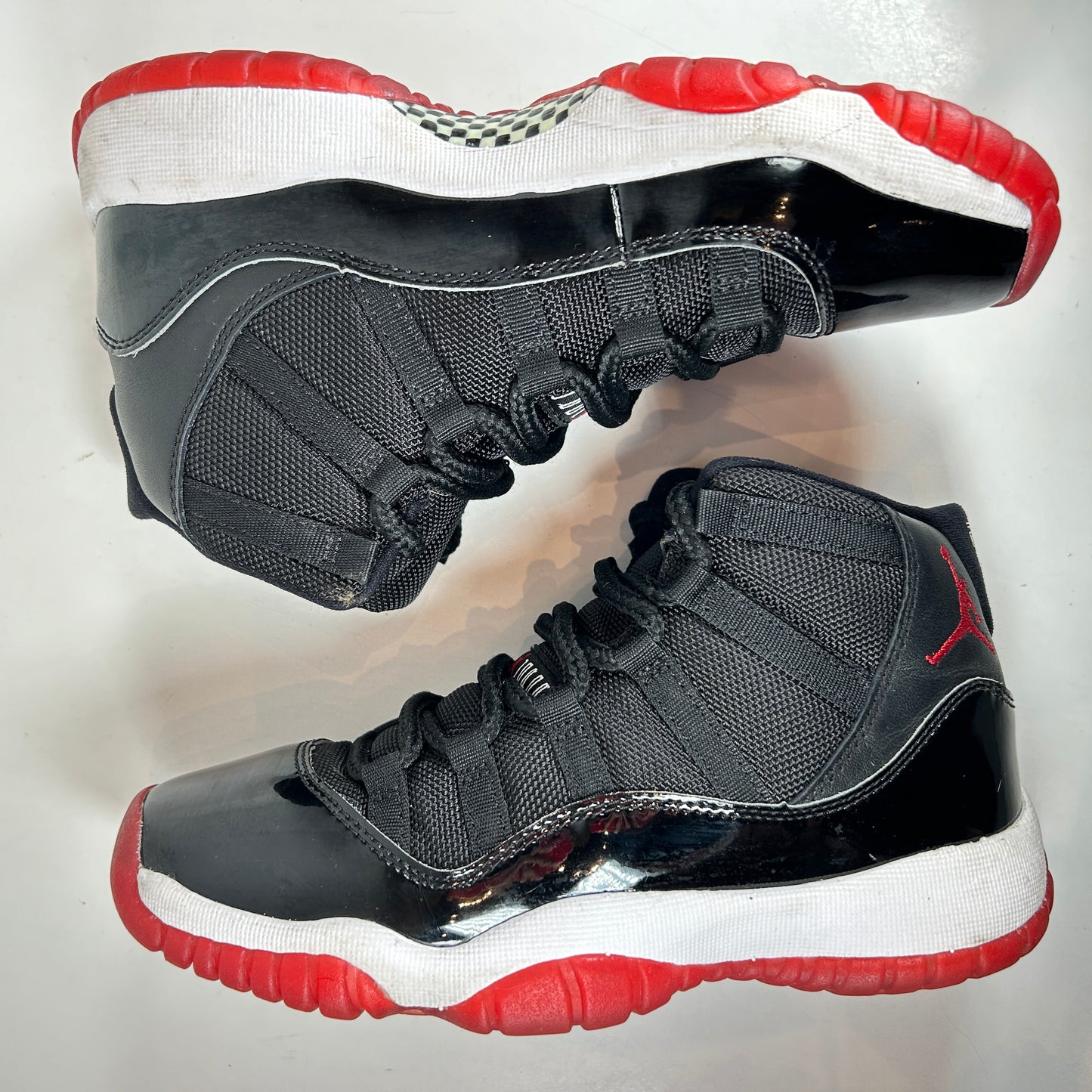 378038 061 Jordan 11 Retro Playoffs Bred (2019) (GS) [USED] - 4 Y (Used)