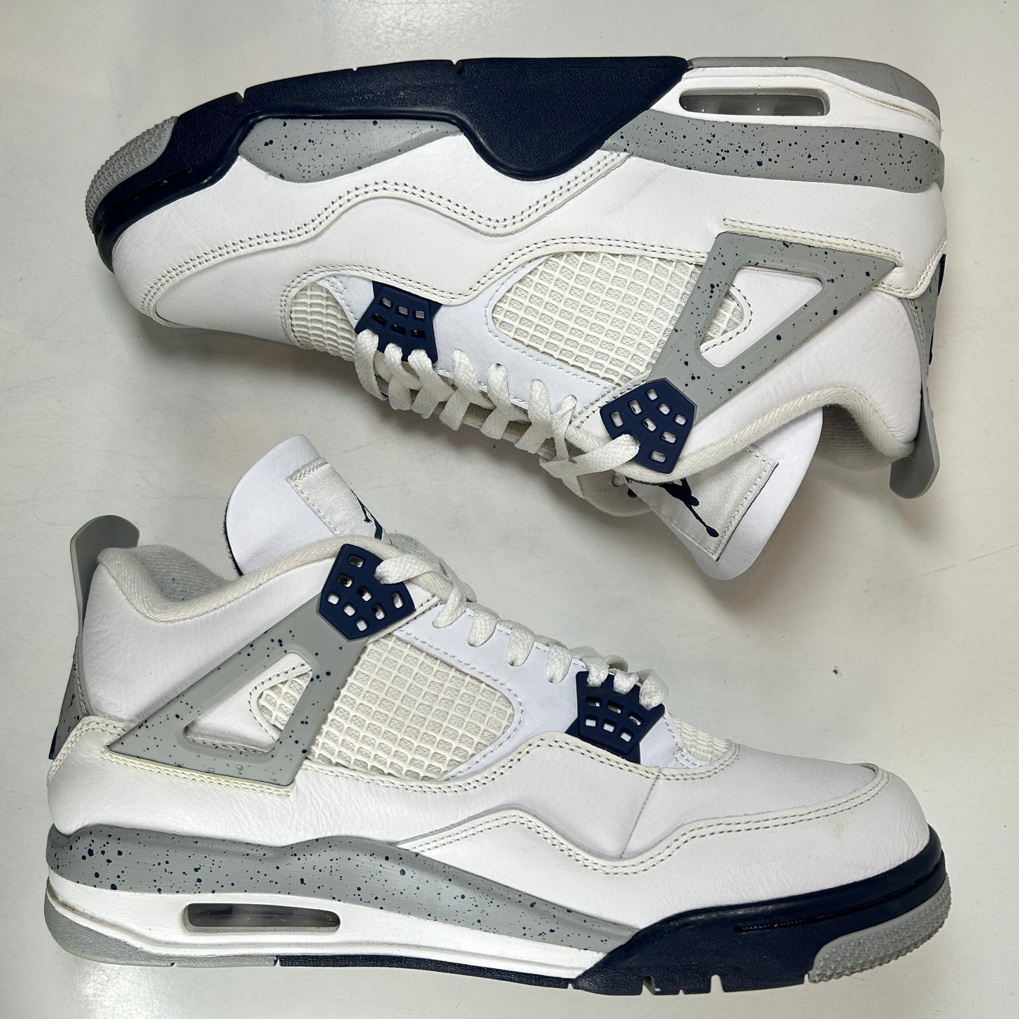 DH6927 140 Jordan 4 Retro Midnight Navy [USED] - 10 M (Used3)