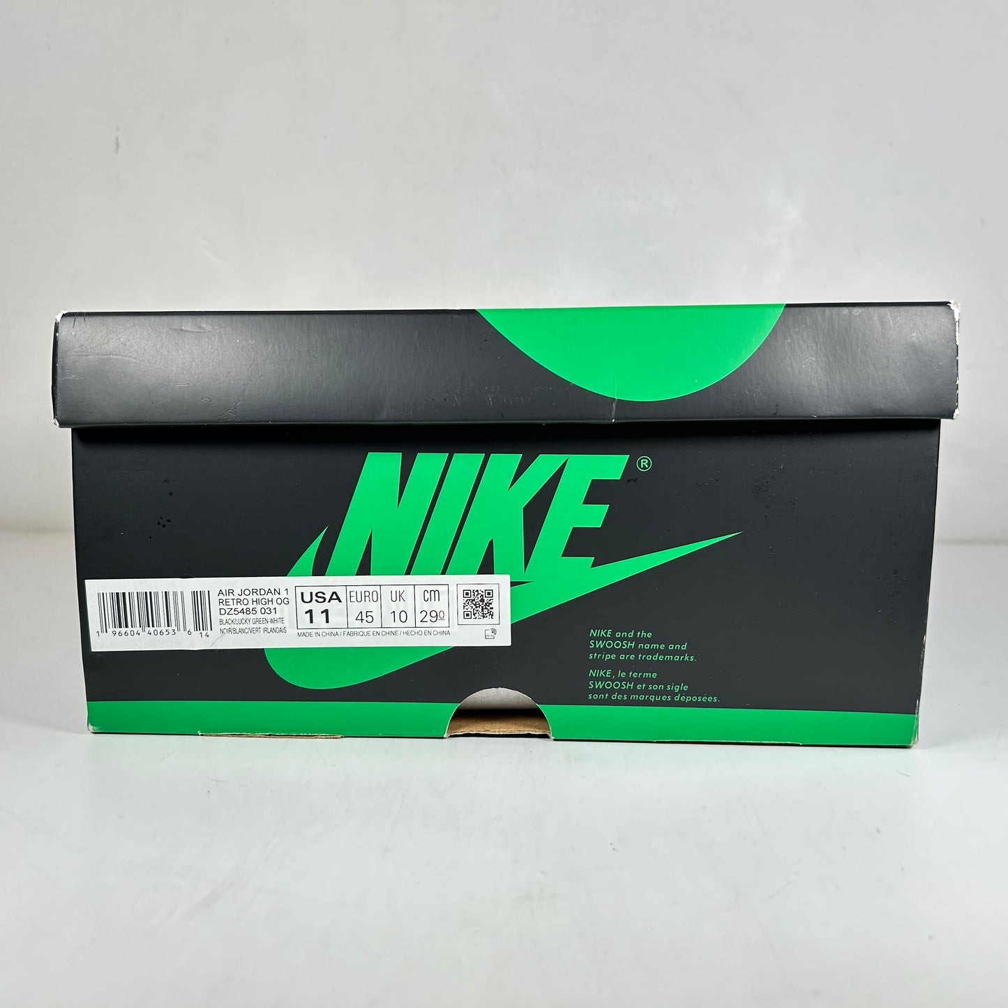 DZ5485 031 Jordan 1 Retro High OG Lucky Green [USED] - 11 M (Used)