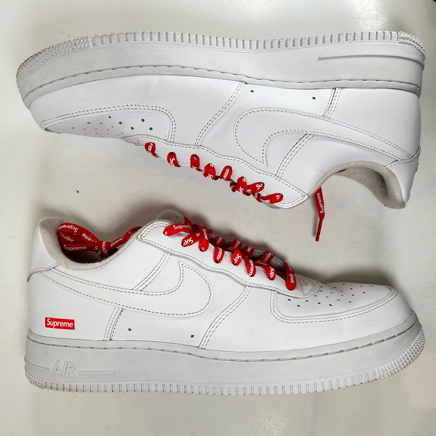 CU9225 100 AF1 Low Supreme White [USED] - 11 M (Used)