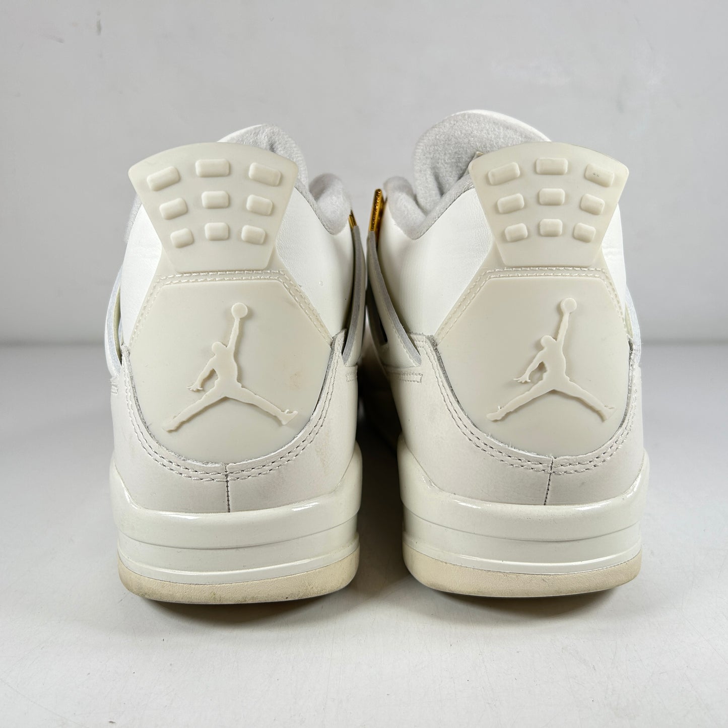 AQ9129 170 Jordan 4 Retro Metallic Gold (W) [USED] - 12 W (Used) (No Box)