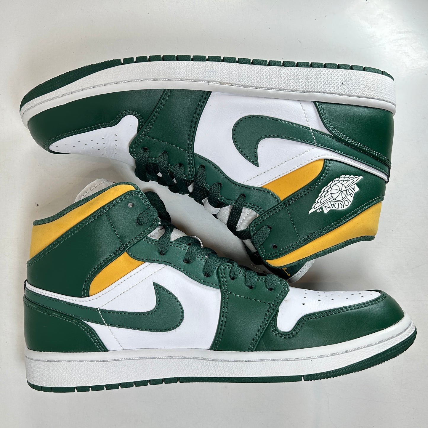 554724 371 Jordan 1 Mid Sonics (2021) [USED] - 10.5 M (Used)