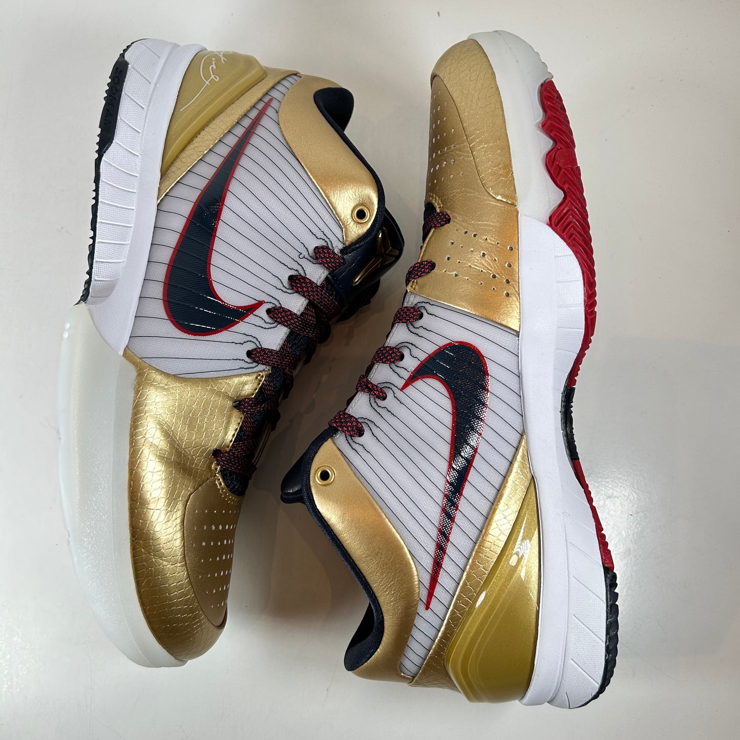 FQ3544 100 Nike Kobe 4 Protro Gold Medal (2024) - 9.5 M (USED)