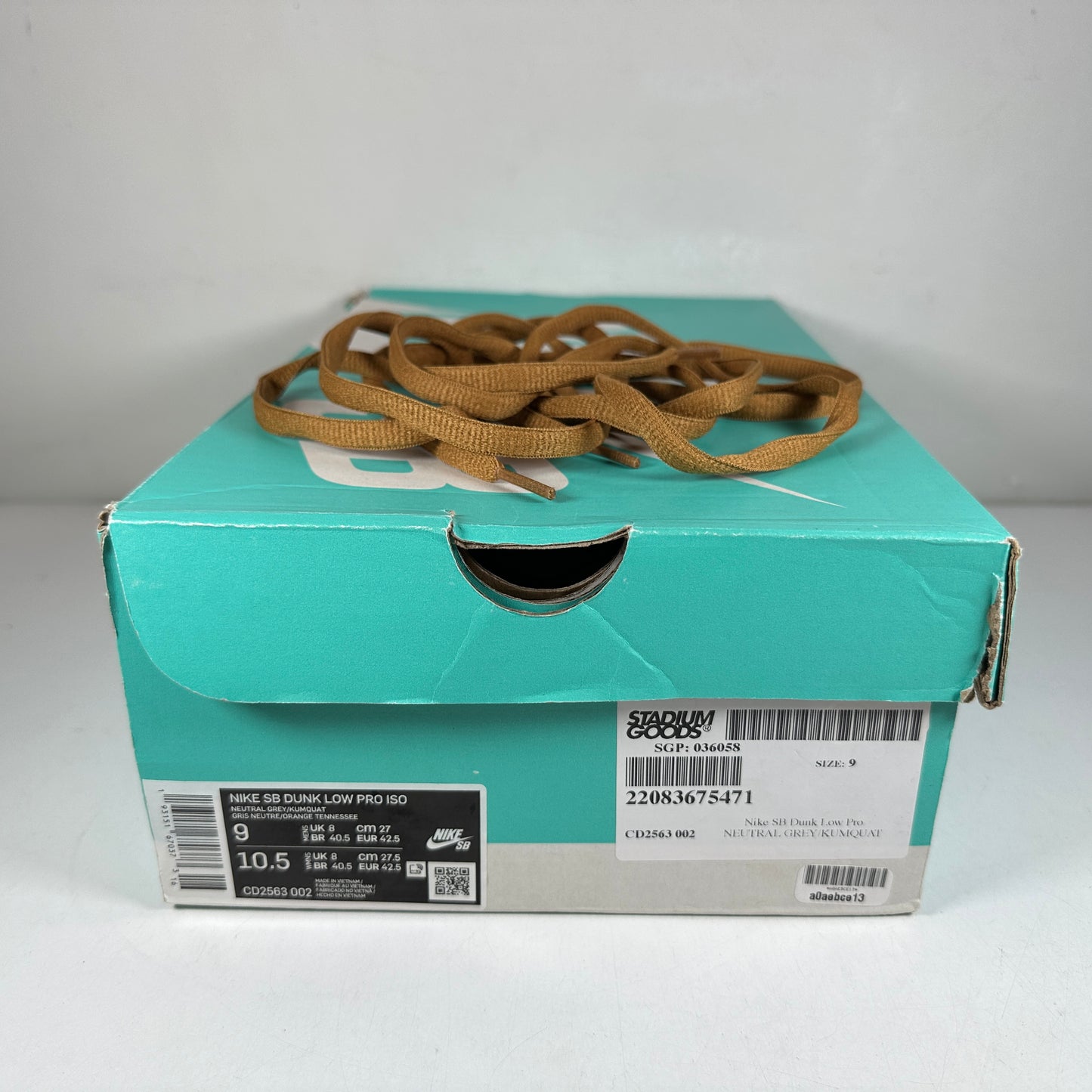 CD2563 002 Nike SB Dunk Low Safari [USED] - 9 M (Used)