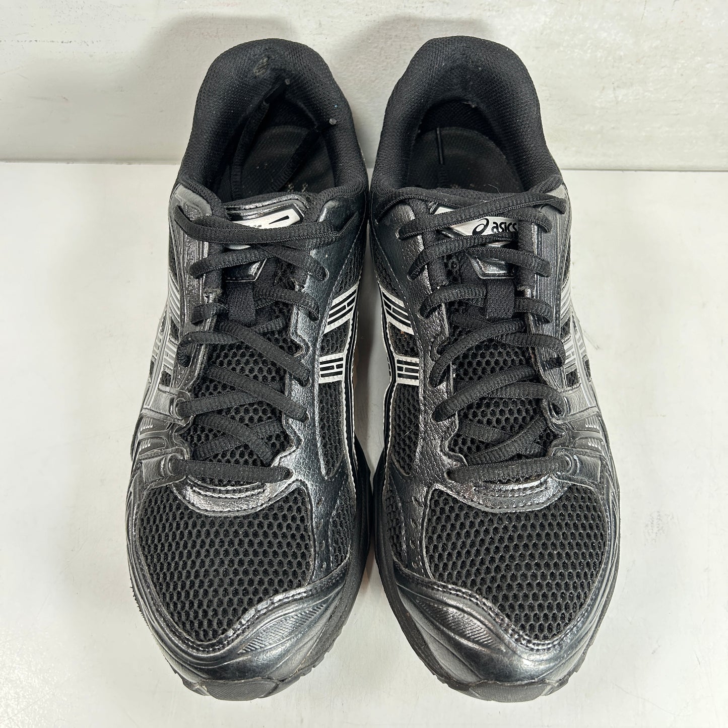 1201A019 006 ASICS Gel-Kayano 14 Black Pure Silver [USED] - 10.5 M (Used)