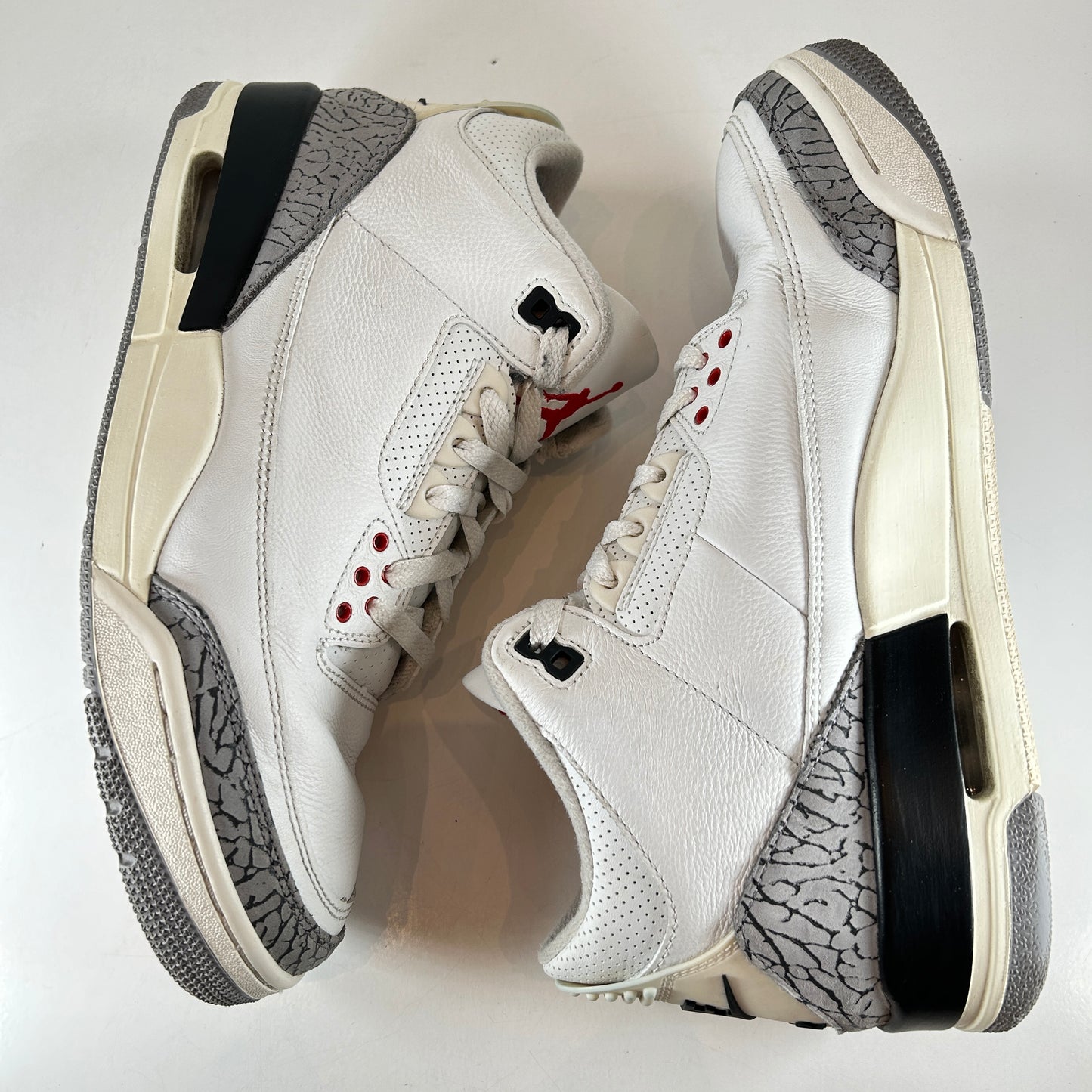 DN3707 100 Jordan 3 Retro White Cement Reimagined [USED] - 9.5 M (Used5)