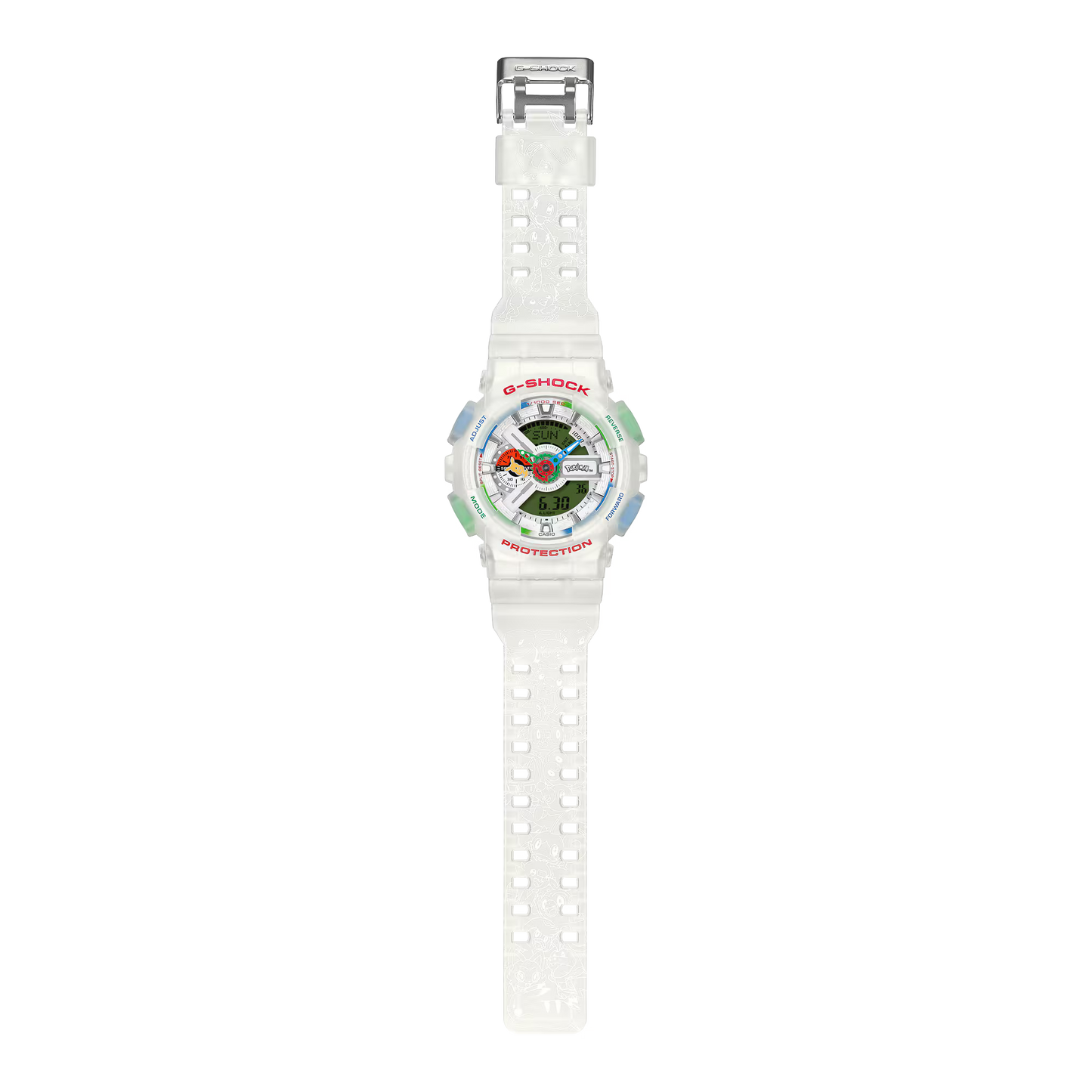 GA110PKM-7A G-SHOCK x Pokemon 30th Anniversary Analog-Digital 110 Series Watch
