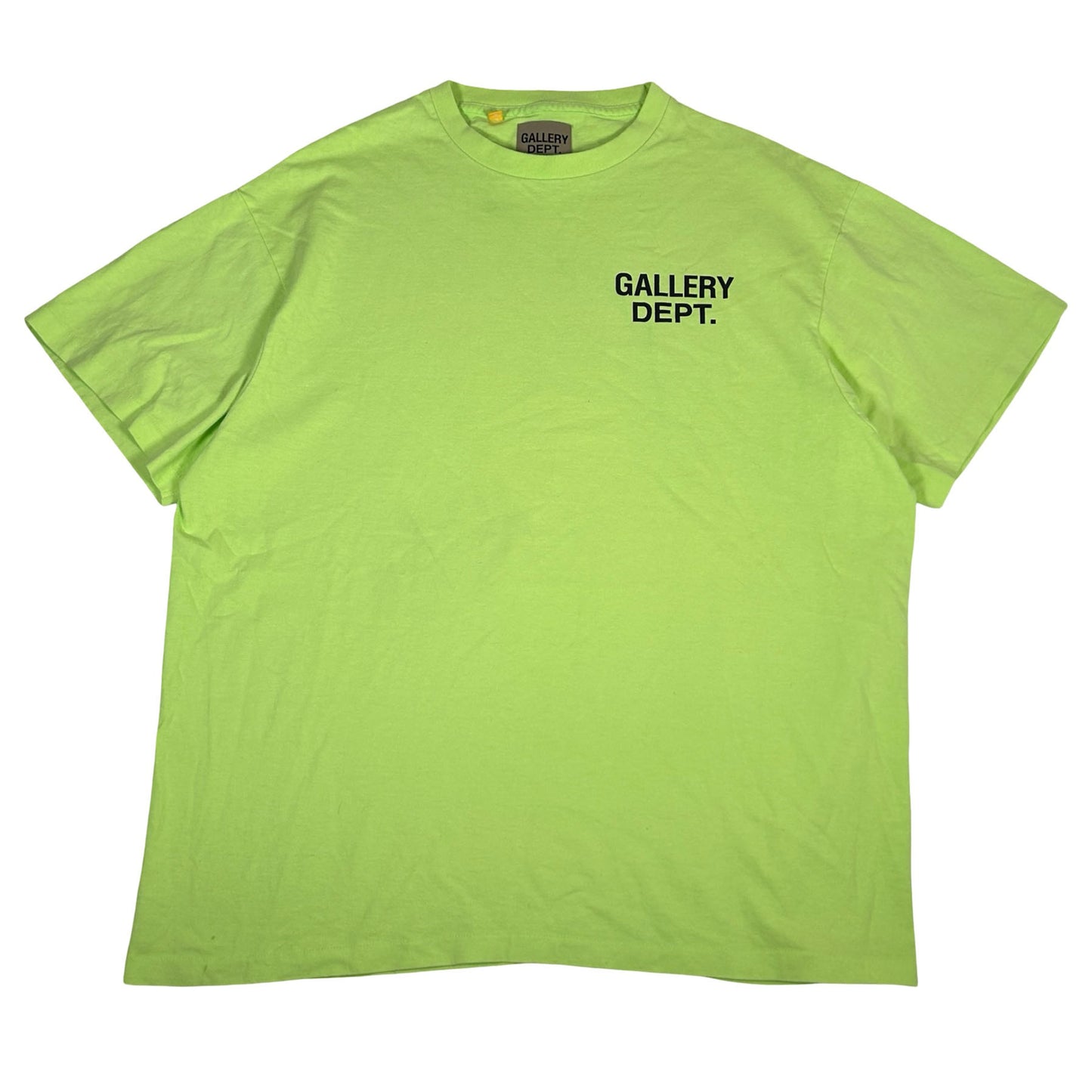 Gallery Dept. Vintage Souvenir Tee Lime Green [USED] - XL (Used)