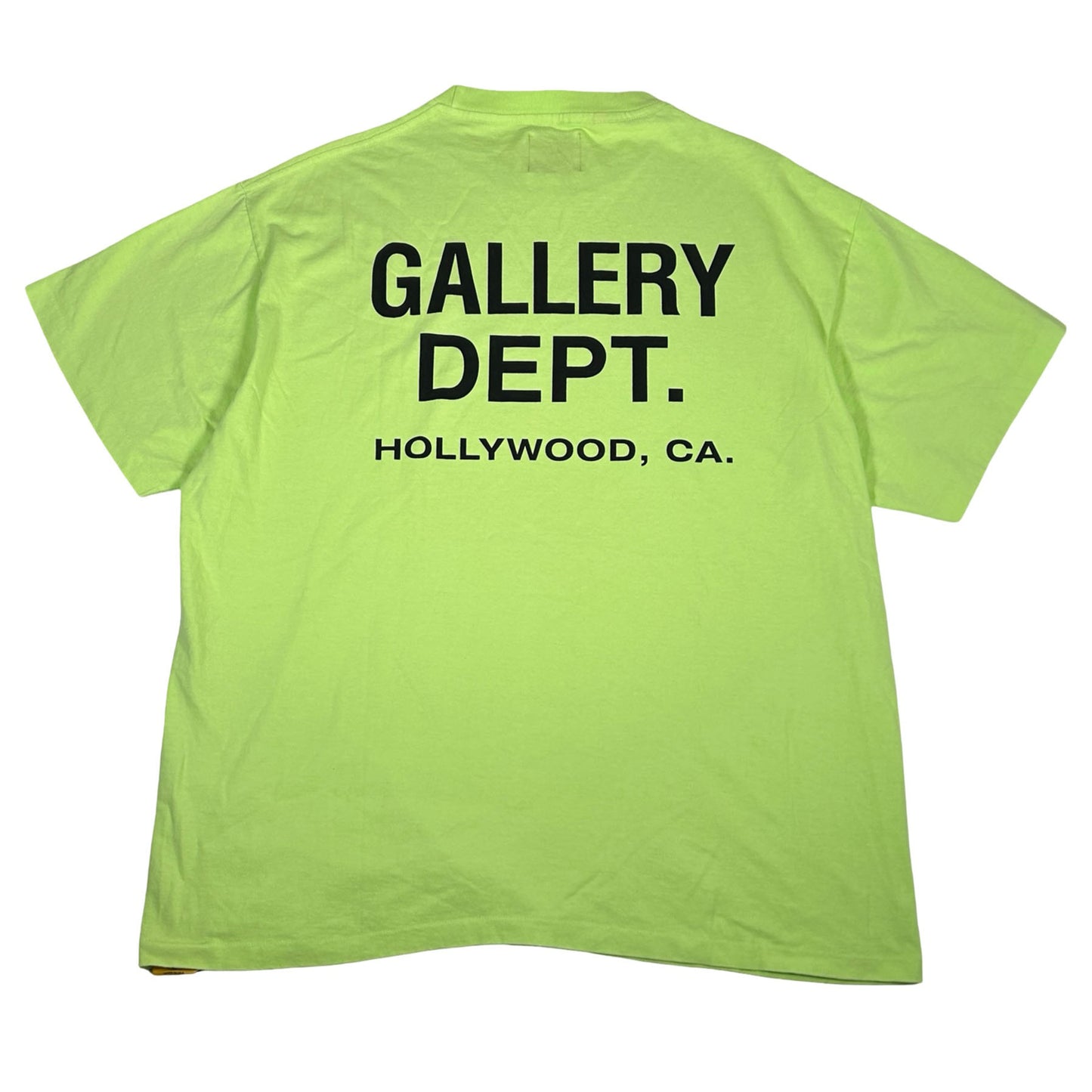 Gallery Dept. Vintage Souvenir Tee Lime Green [USED] - XL (Used)