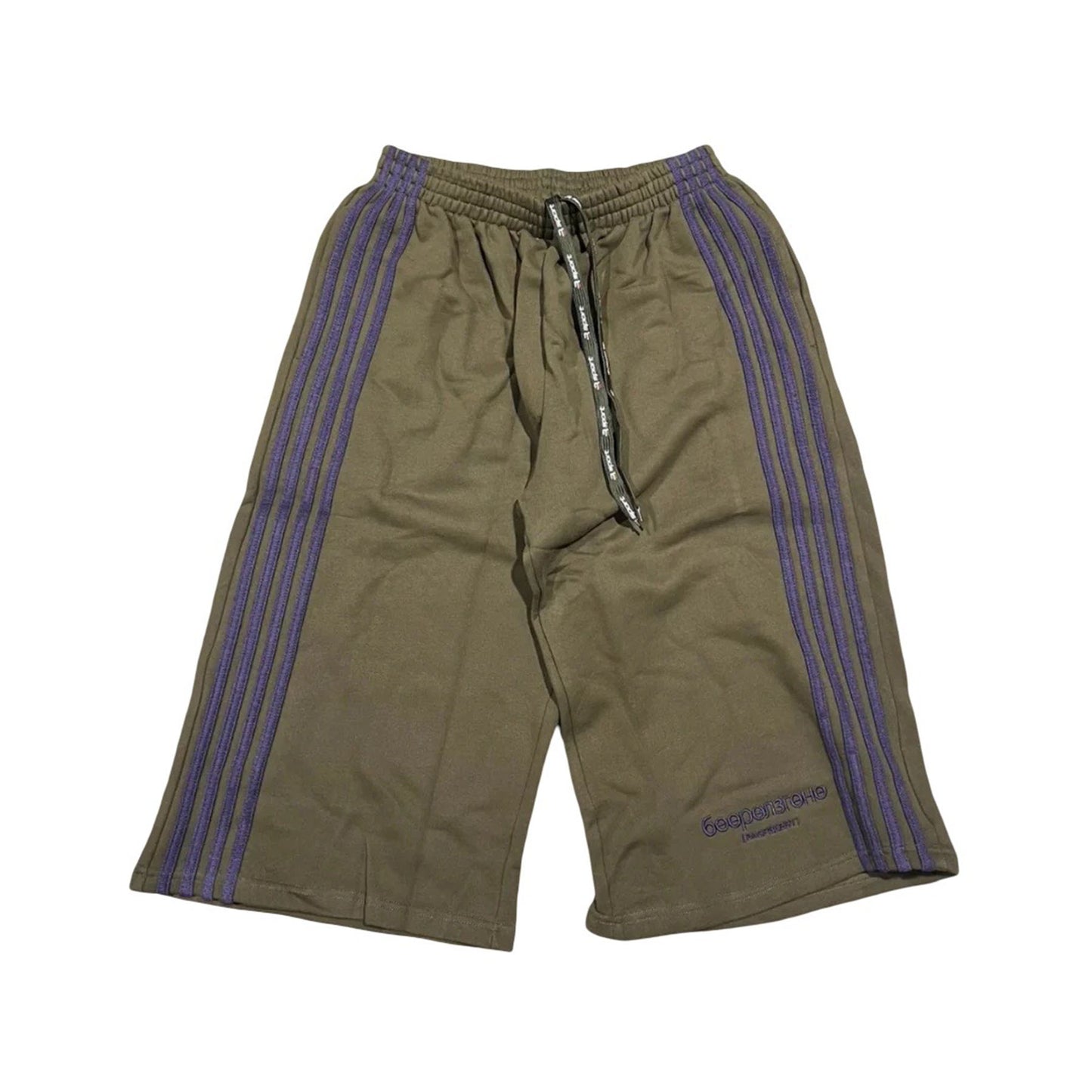 GV Gallery Raspberry Hills V2 Baggies 3/4 Sweat Shorts Olive