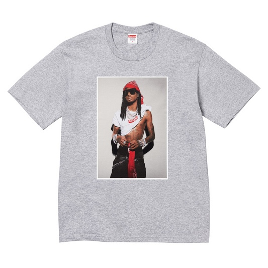 Supreme Playboi Carti Tee Grey