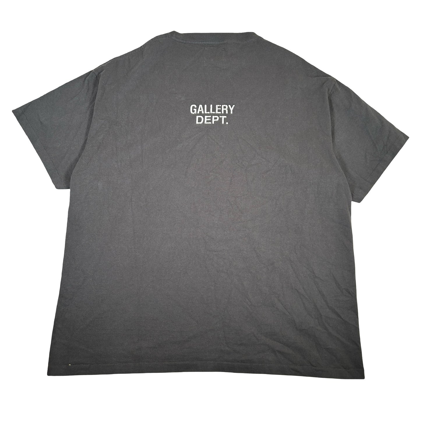Gallery Dept. Distressed ATK Washed Black Tee [USED] - L (Used)
