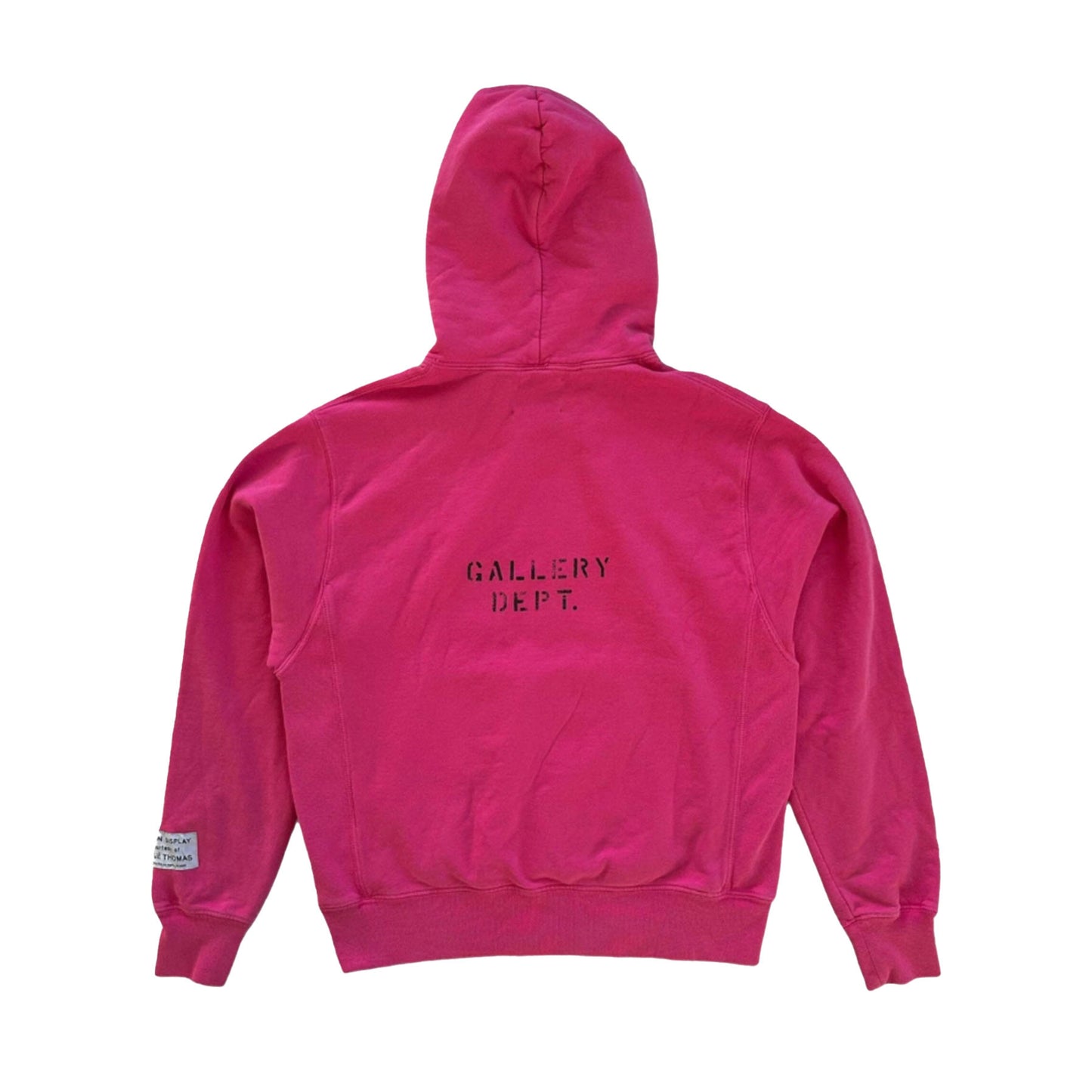 Gallery Dept. Logo Hoodie 'Flo Pink' [USED] - M (Used)