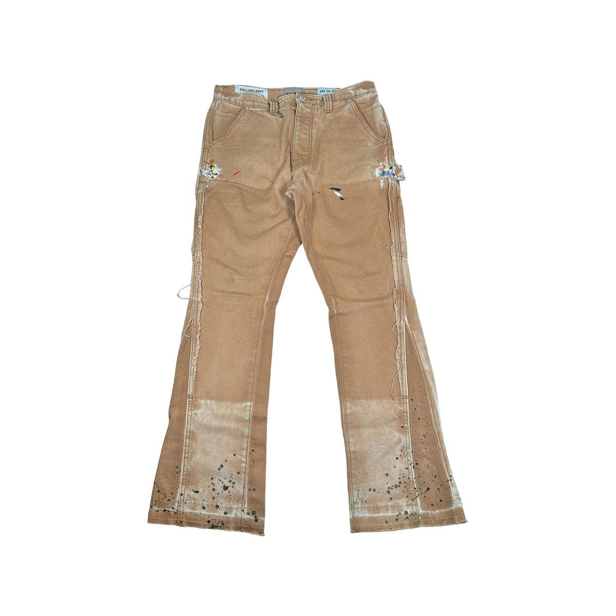 Gallery Dept. LA Flare Carpenter Jeans Tan [USED] - 33 (Used)