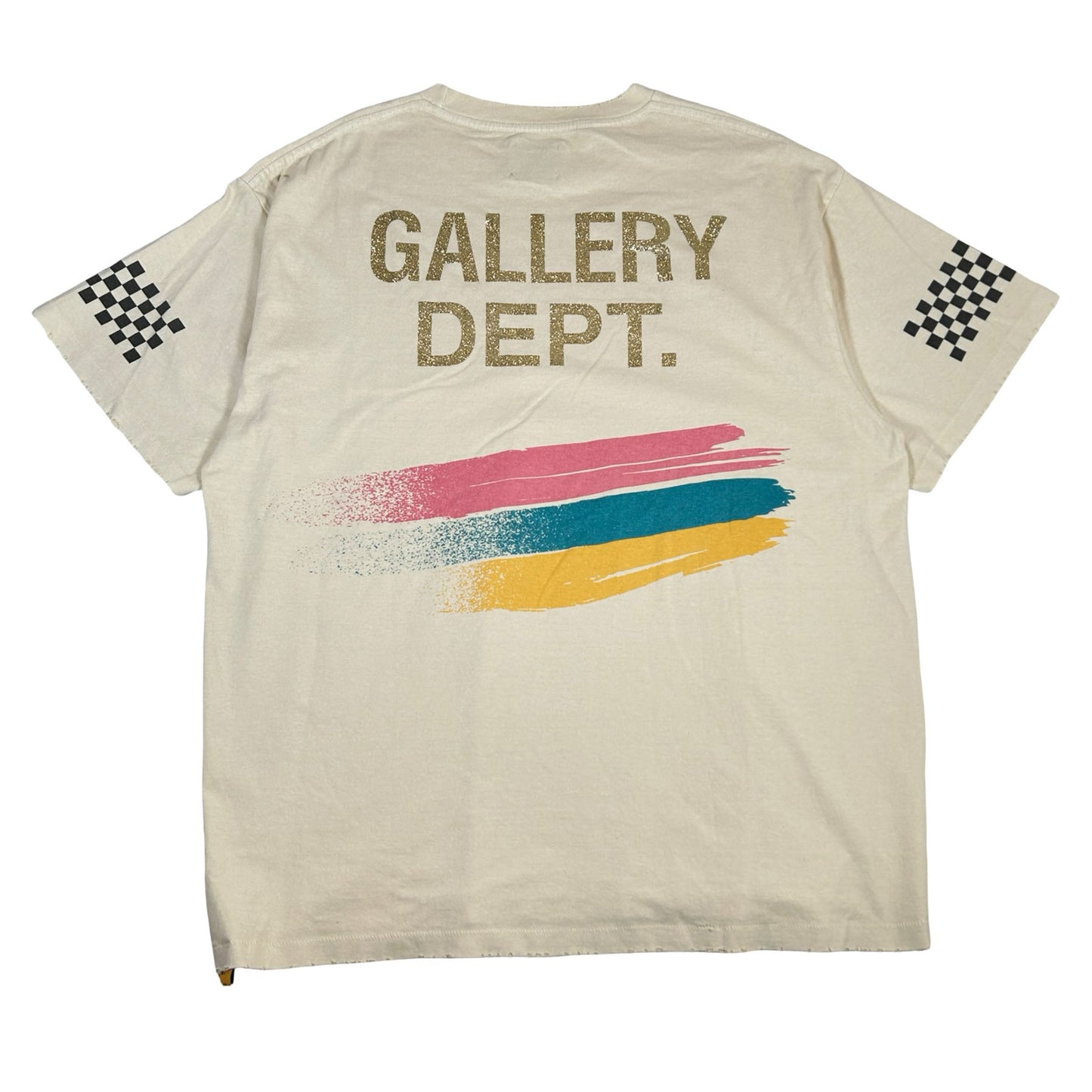 Gallery Dept. x Miami International Autodrone "Miami Grand Prix" MIA Merch Tee Archival White [USED] - L (Used)