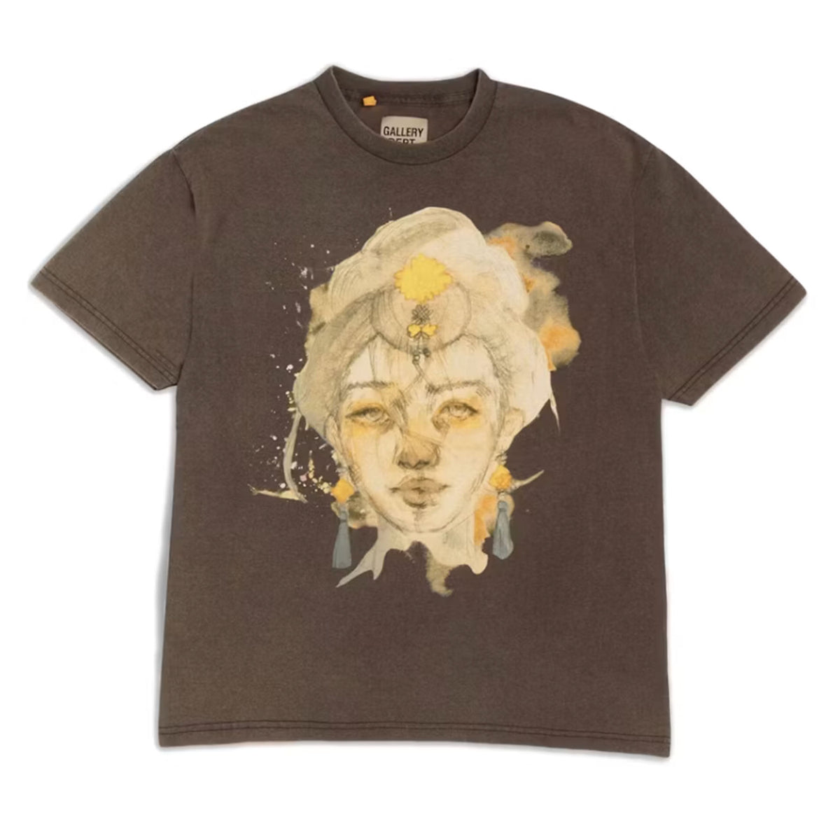 Gallery Dept. Portrait S/S T-Shirt Brown