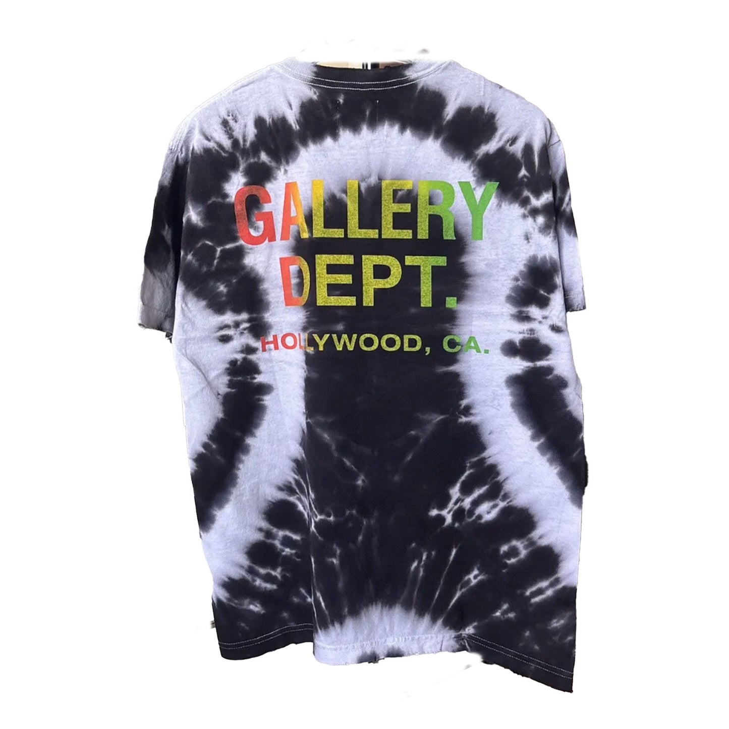 Gallery Dept Tie Dye Peace Logo Tee [USED] - L (Used)