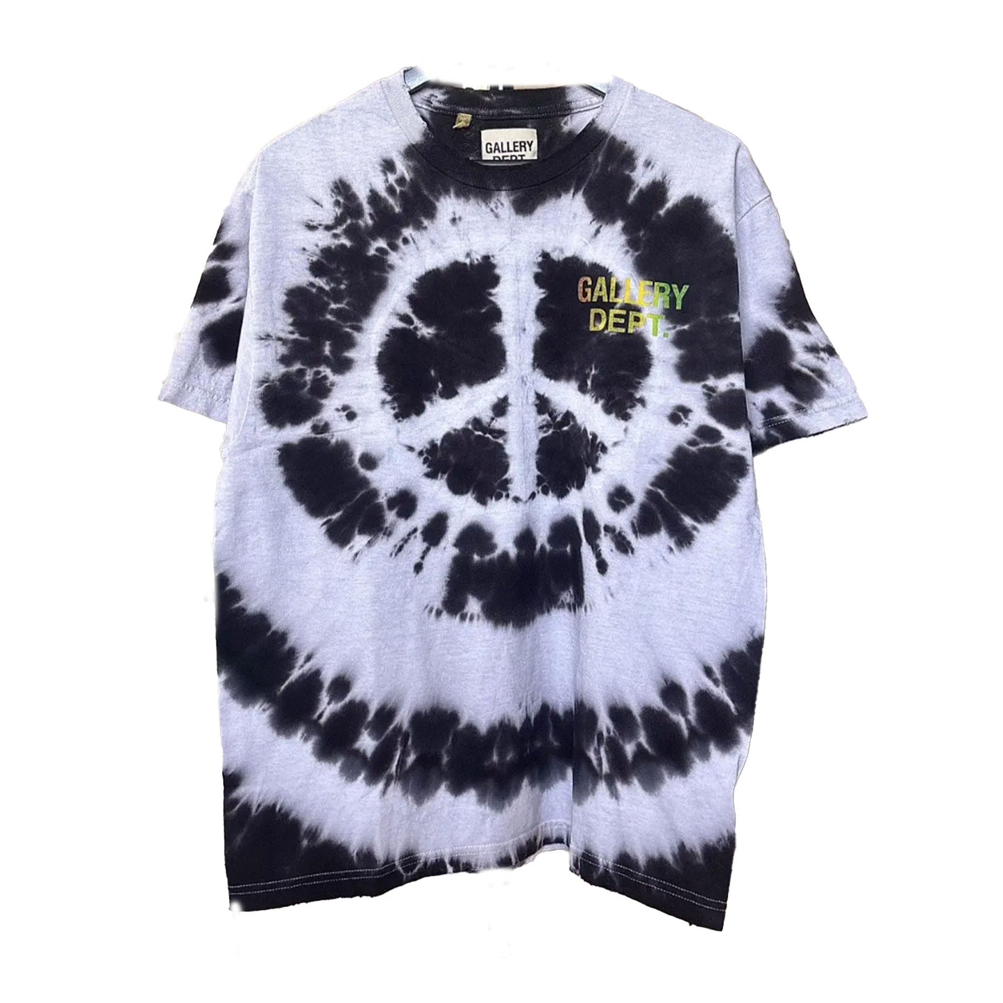 Gallery Dept Tie Dye Peace Logo Tee [USED] - L (Used)
