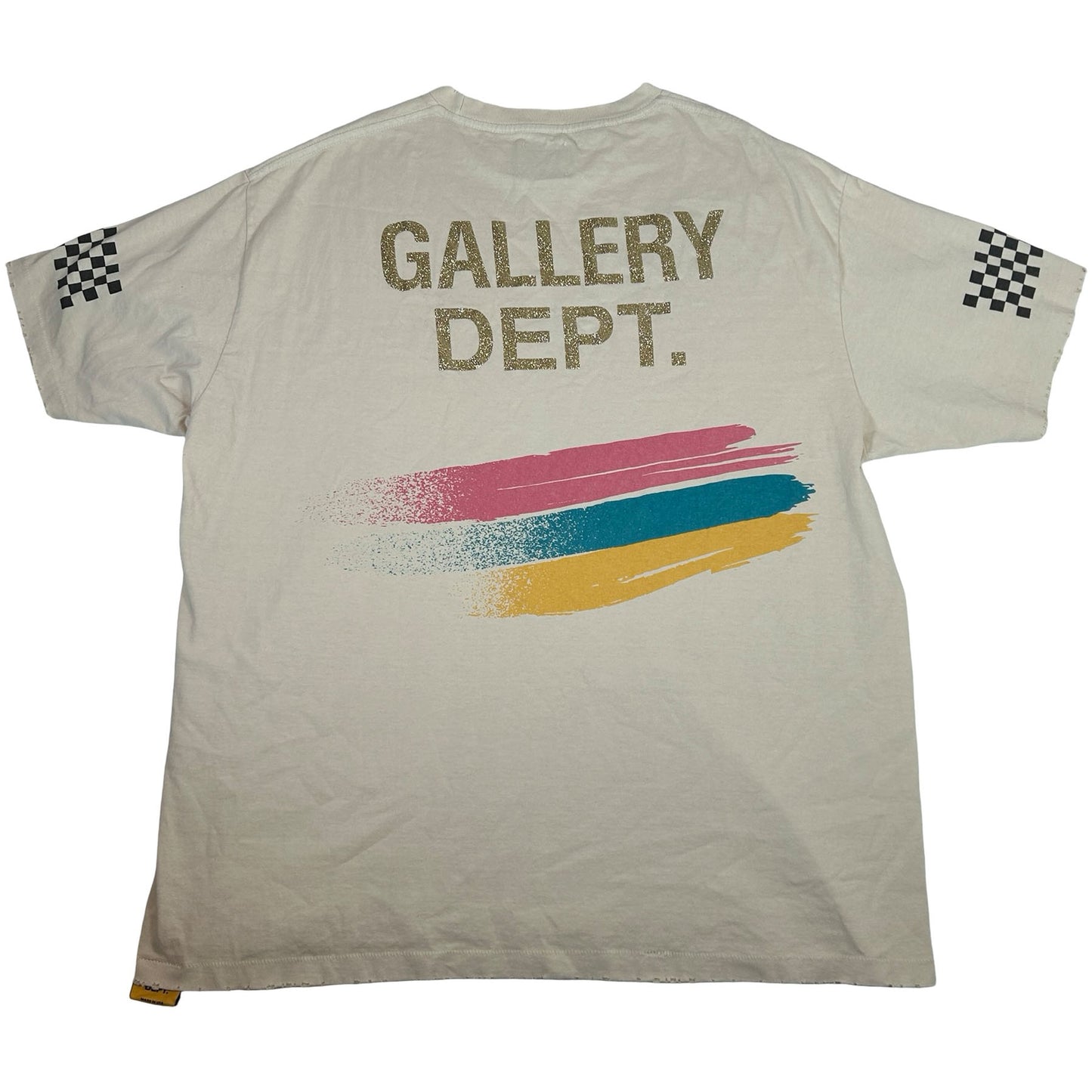 Gallery Dept. x Miami International Autodrone "Miami Grand Prix" MIA Merch Tee Archival White [USED] - XL (Used)