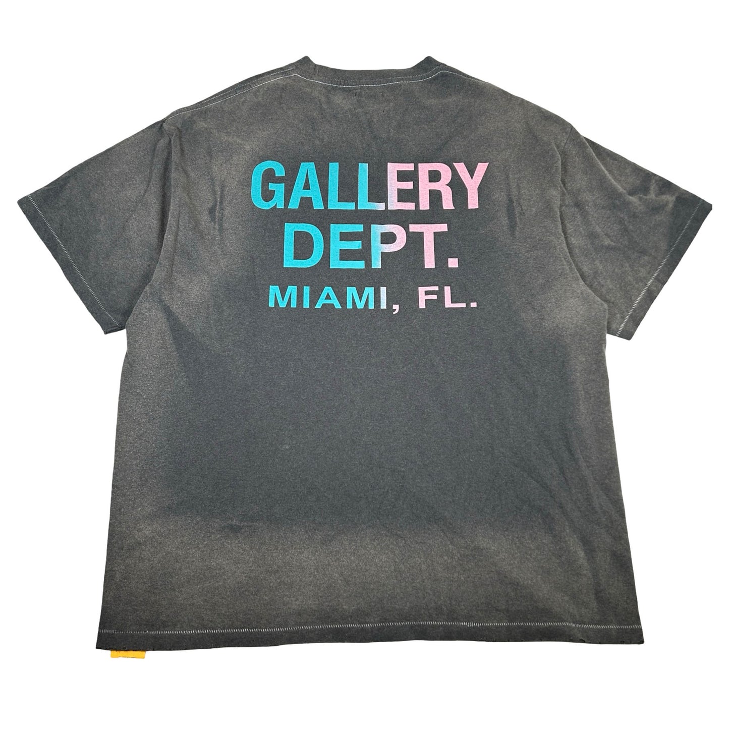 Gallery Dept. Miami Boardwalk Tee Black [USED] - XL (Used2)