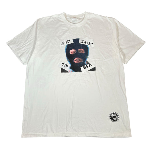Supreme God Save Us Tee White [USED] - XL (Used)