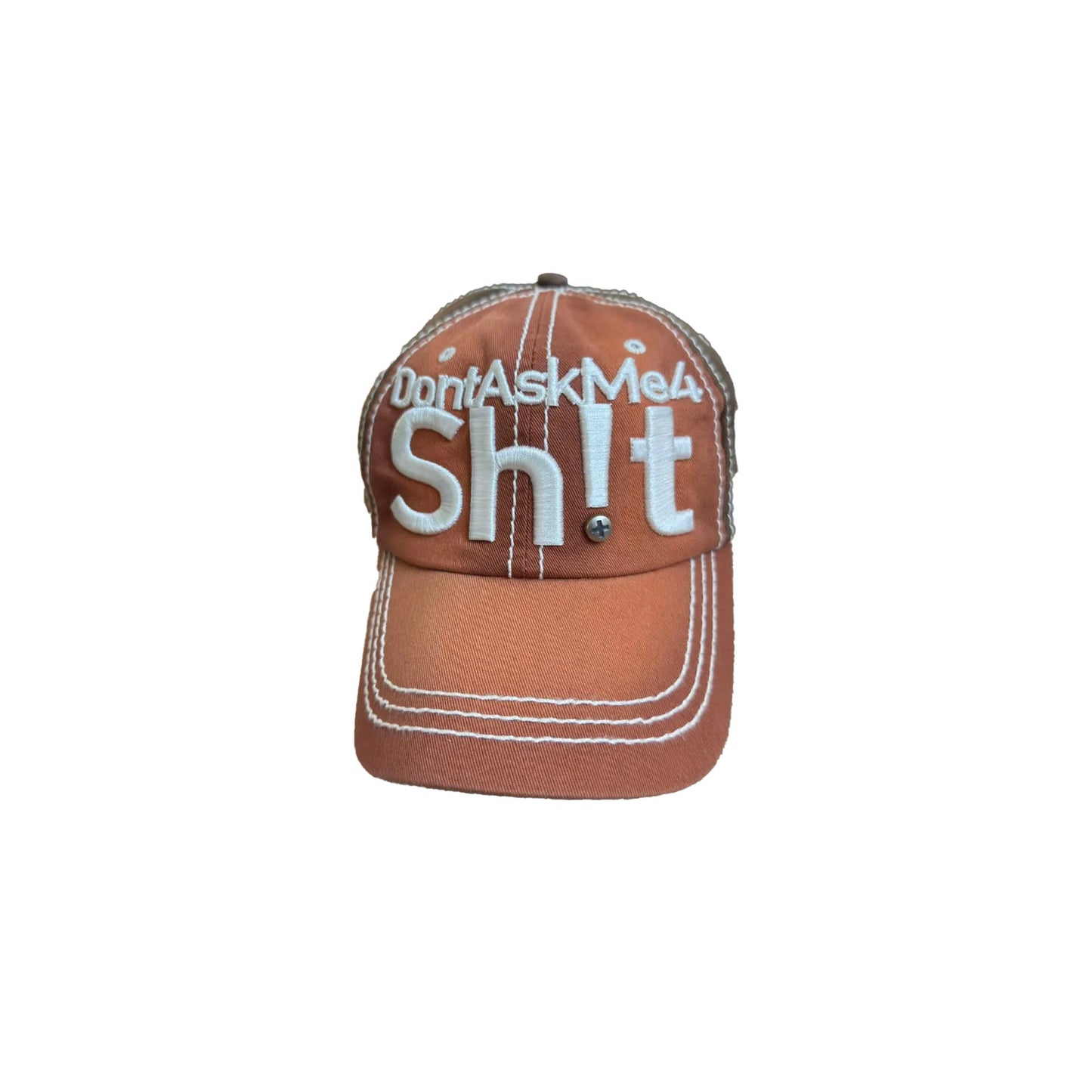 Greedy Unit Greedy Unit F&F Screw DontAskMe4Sh!t Hat [USED]