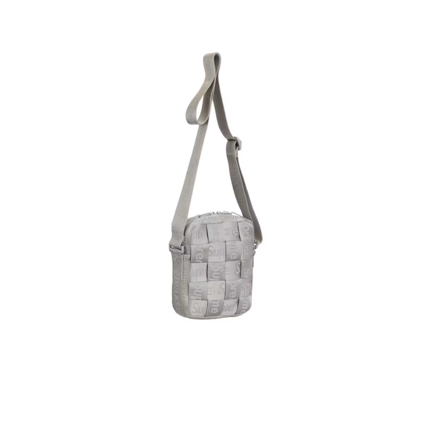 Supreme Woven Shoulder Bag (SS24) Grey [USED] - O/S (Used)
