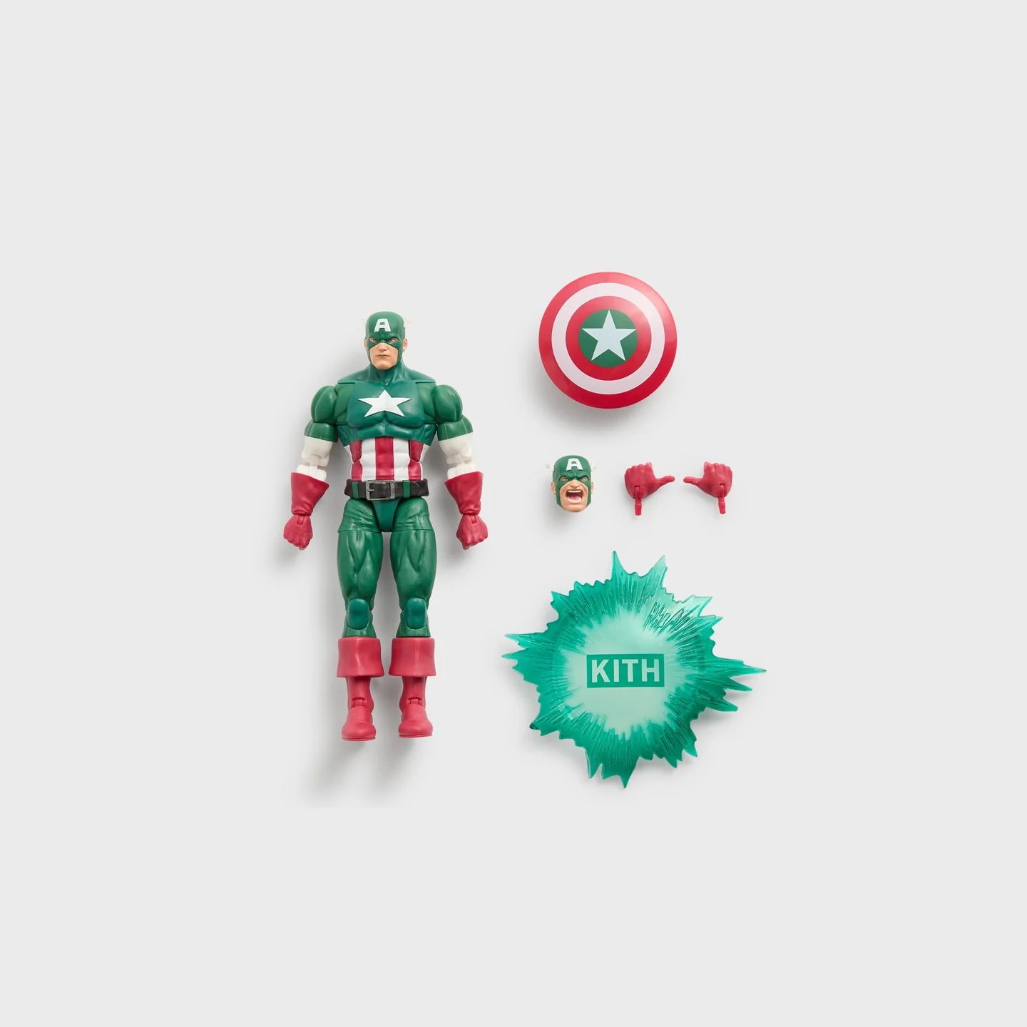 Kith Marvel for Hasbro Legends Captain America Gameverse Player 2 Figure