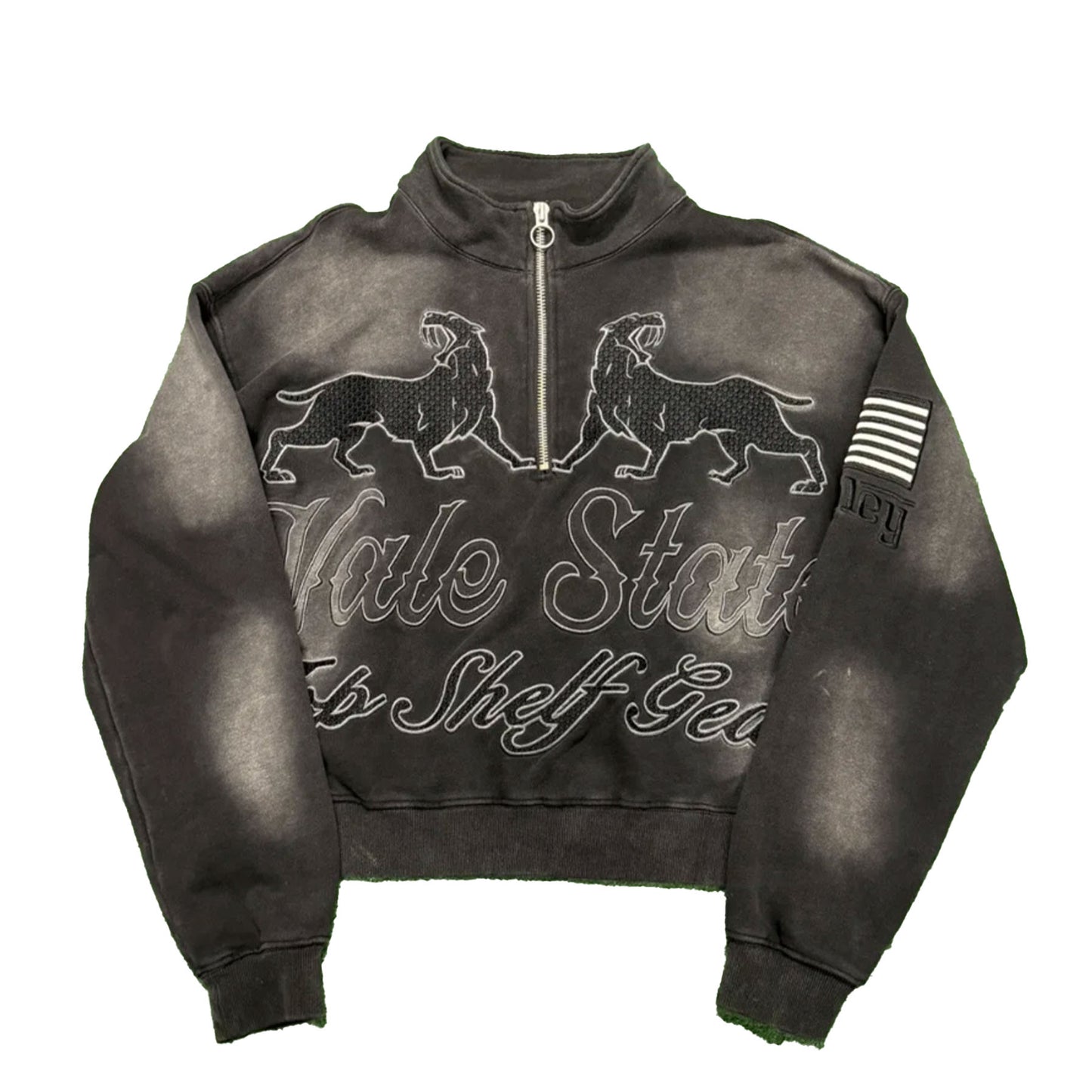 Vale Half Zip Black [USED] - M (Used)