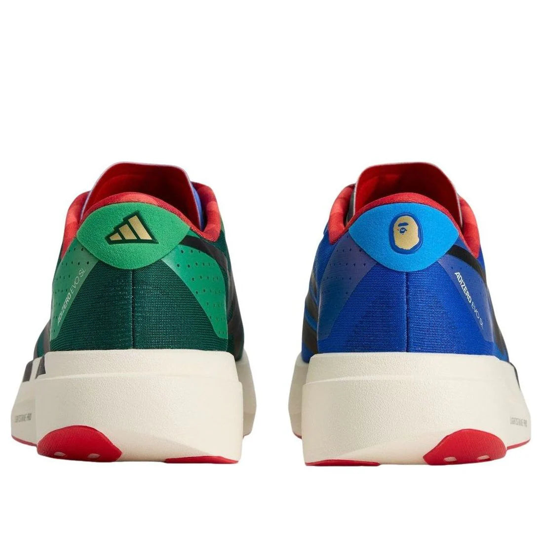 KJ5749 adidas Adizero Evo SL Bape Bape Green Multi [No Box]