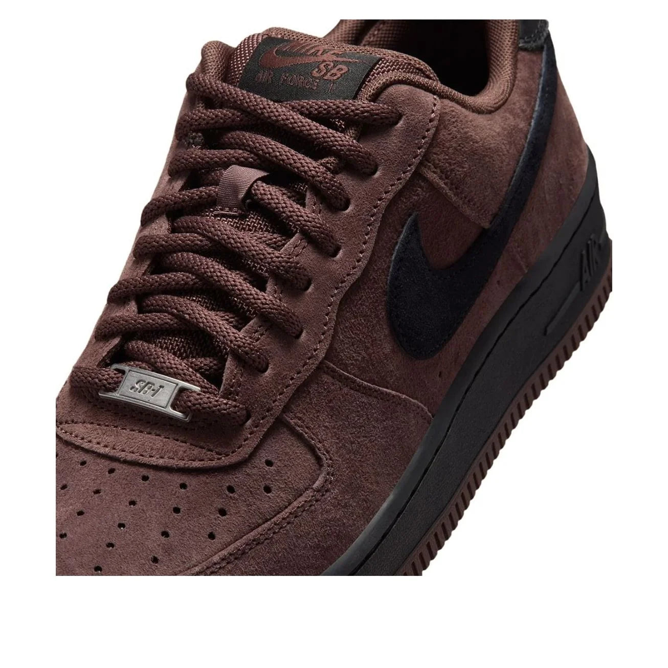HM8517 201 Nike SB Air Force 1 Low Light Chocolate Black