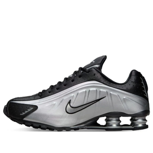 HQ1988 007 Nike Shox R4 Metallic Silver Black