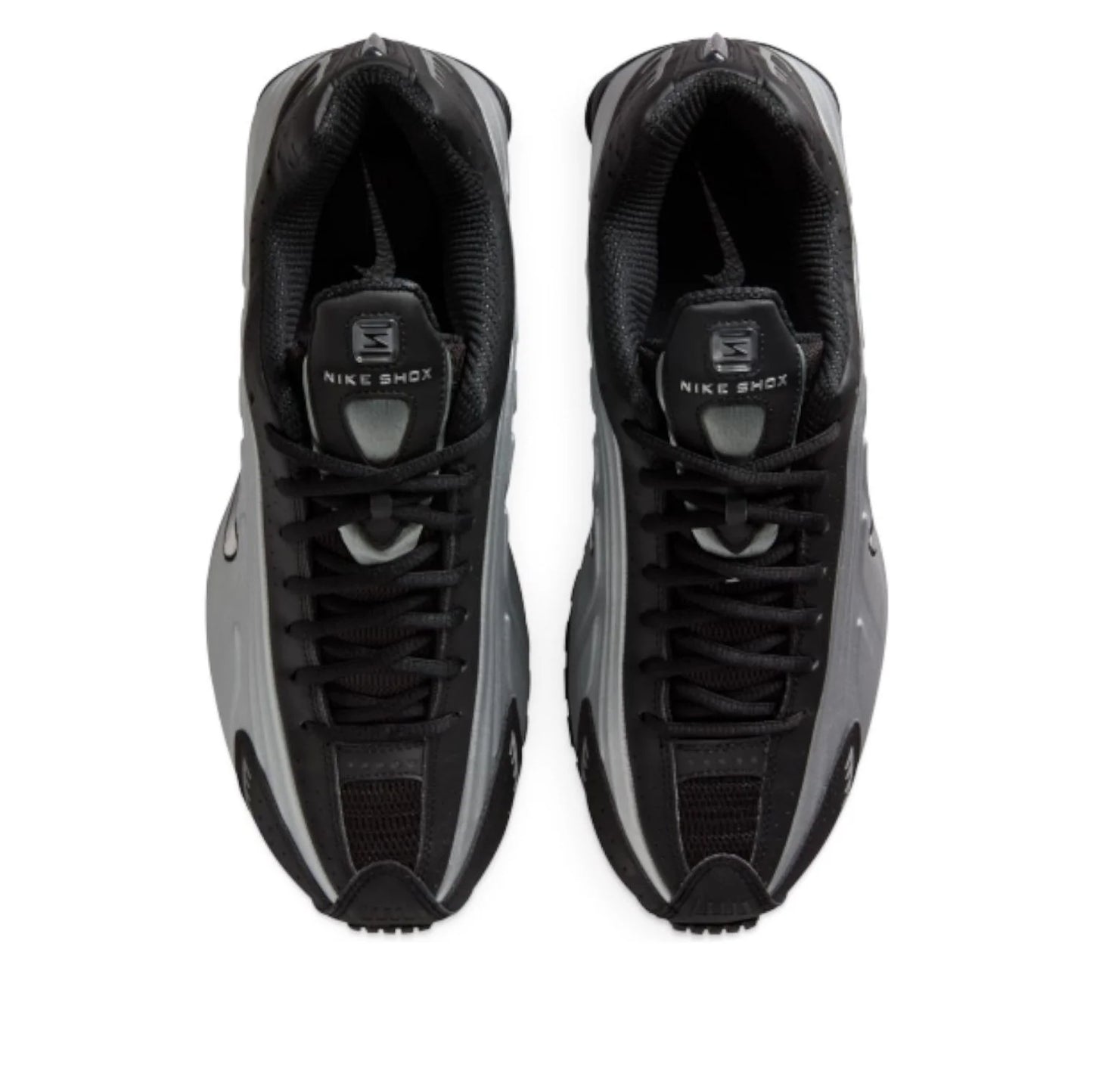 HQ1988 007 Nike Shox R4 Metallic Silver Black