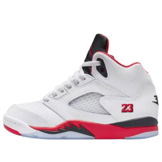 HQ7981 101 Jordan 5 Retro Fire Red Black Tongue (2025) (TD)