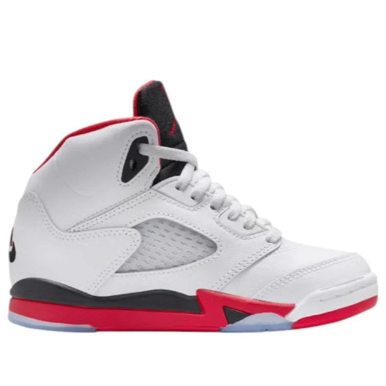 HQ7981 101 Jordan 5 Retro Fire Red Black Tongue (2025) (TD)