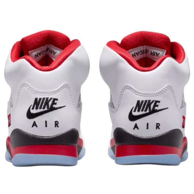 HQ7980 101 Air Jordan 5 Retro Fire Red Black Tongue (2025) (GS)